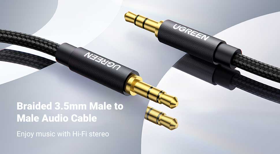 3.5mm AUX Cable | AstroSoar Jack Audio Cable for Speakers Headphones | astrosoar.com