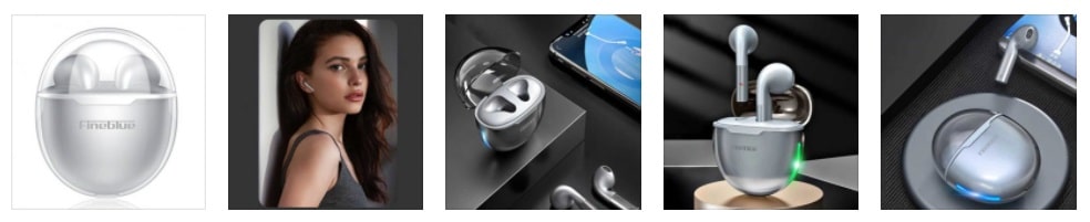 Fineblue F22 Pro True Wireless Earbuds with Charging Case HiFi Stereo Fingerprint Touch Control | astrosoar.com