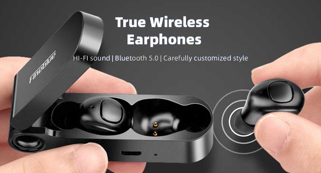 Fineblue F Max True Wireless Earbuds Voice Control HiFi Sound | astrosoar.com