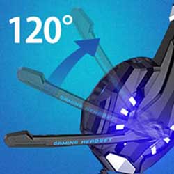 120° Flexible Mic - G9000 Stereo Gaming Headset | astrosoar.com