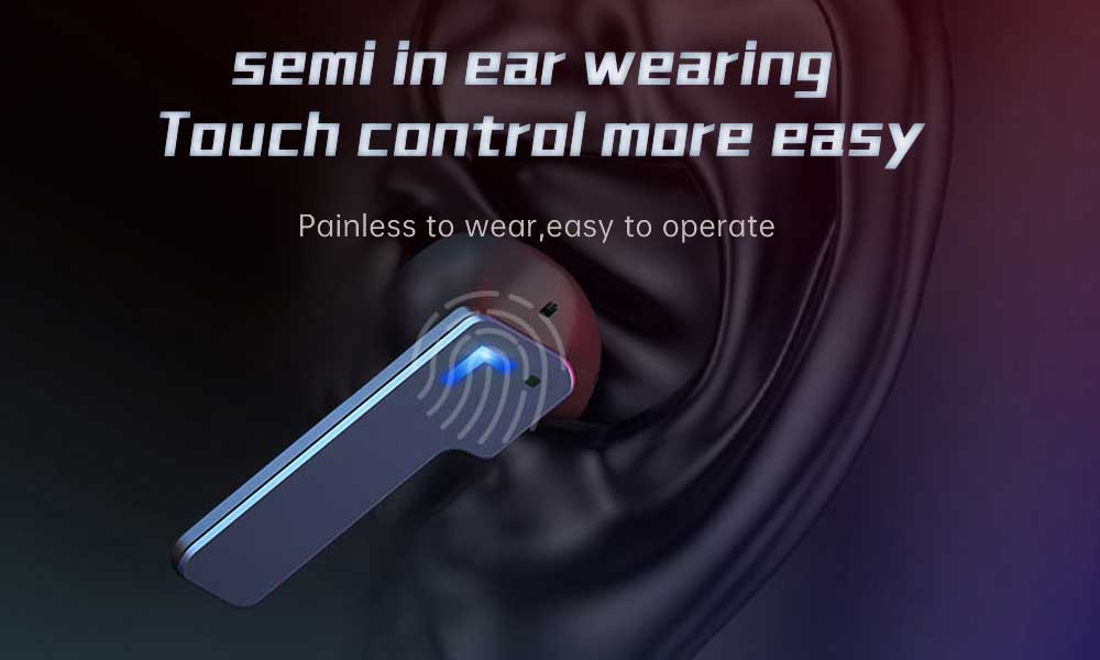 AstroSoar T19 True Wireless ENC Earbuds Low Latency Colors Grey
